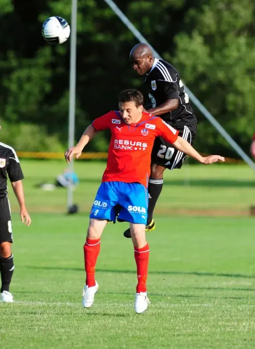 Framed Print : Jamal Campbell-Ryce in Action: Helsingborgs IF vs. Bristol City
