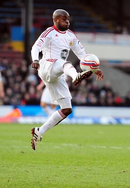 Jamal Campbell-Ryce of Bristol City in Action against Crystal Palace at Selhurst Park, 2011 Championship Match