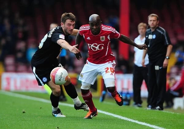 Jamal Campbell-Ryce Outsmarts Lee Frecklington: Championship Showdown Between Bristol City and Peterborough United (15 / 10 / 2011)