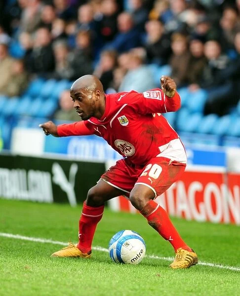 Jamal Campbell-Ryce Strikes for Bristol City against Sheffield Wednesday in Championship Match, April 2010