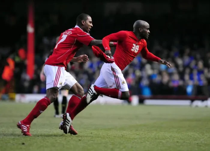 Framed Print : Jamal Campbell-Ryce's Thrilling Goal and Euphoric Celebration vs. Cardiff City (Championship Match, Ashton Gate Stadium, January 1, 2011) Framed Print : Jamal Campbell-Ryce's Thrilling Goal and Euphoric Celebration vs. Cardiff City (Championship Match, Ashton Gate Stadium, January 1, 2011)