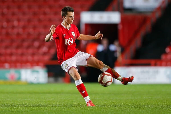 James Morton of Bristol City in Action: FA Youth Cup Third Round vs Cardiff City U18s