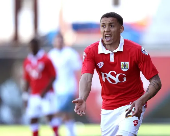 Framed Print : James Tavernier Calls for the Ball: Intense Moment from Bristol City vs Coventry City, Sky Bet League One (Celebrations) Framed Print : James Tavernier Calls for the Ball: Intense Moment from Bristol City vs Coventry City, Sky Bet League One (Celebrations)