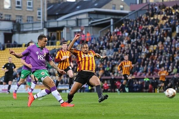 James Tavernier Scores the Decisive Goal: Bradford City vs. Bristol City (Promotion Battle), April 2015