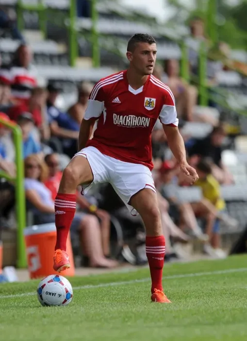 Framed Print : James Wilson in Action: Forest Green Rovers vs. Bristol City, 2013 - Football Preseason Match Framed Print : James Wilson in Action: Forest Green Rovers vs. Bristol City, 2013 - Football Preseason Match