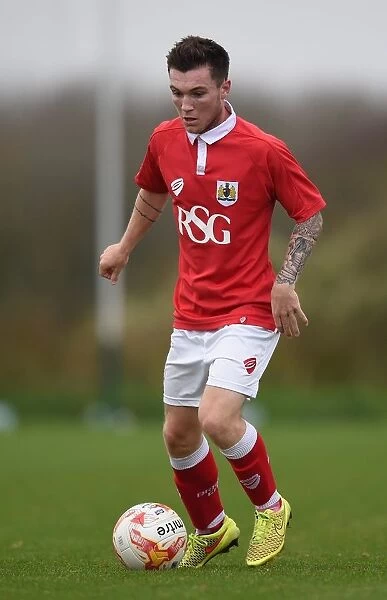 Jamie Horgan in Action: Bristol City U21s vs Millwall U21s