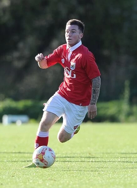 Jamie Horgan in Action: Bristol City U21s vs Crewe U21s