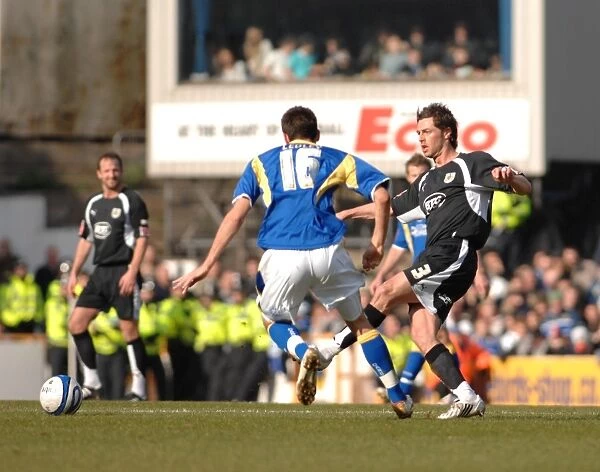 Jamie McAllister in Action: Cardiff City vs. Bristol City