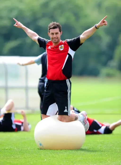 Framed Print : Jamie McAllister: Unyielding Determination in Bristol City's Pre-Season Training Framed Print : Jamie McAllister: Unyielding Determination in Bristol City's Pre-Season Training