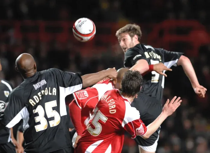Framed Print : Jamie McCombe in Action for Bristol City against Charlton Athletic