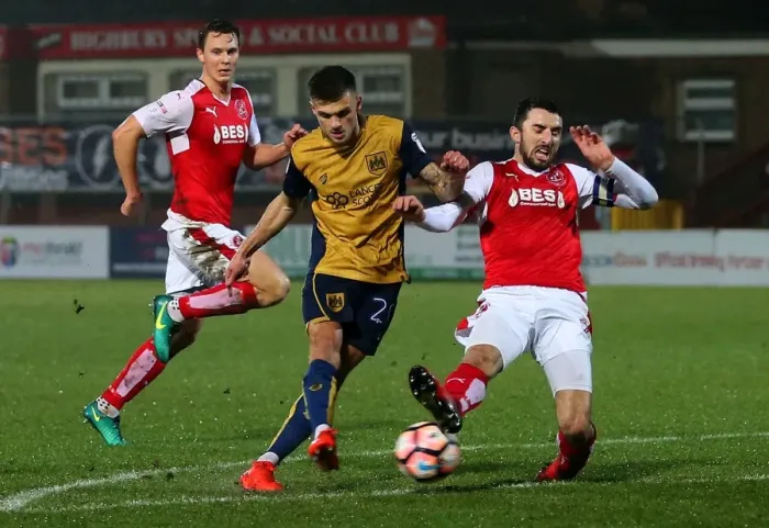 Framed Print : Jamie Paterson Scores First Goal: Fleetwood Town vs. Bristol City, FA Cup Third Round Replay Framed Print : Jamie Paterson Scores First Goal: Fleetwood Town vs. Bristol City, FA Cup Third Round Replay
