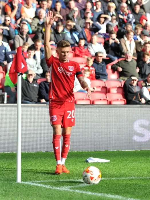 Framed Print : Jamie Paterson Takes Corner Kick: Bristol City vs. Blackburn Rovers, Sky Bet Championship (October 2016) Framed Print : Jamie Paterson Takes Corner Kick: Bristol City vs. Blackburn Rovers, Sky Bet Championship (October 2016)