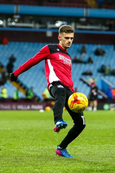 Framed Print : Jamie Paterson Warming Up: Aston Villa vs. Bristol City, Sky Bet EFL Championship (February 2017)