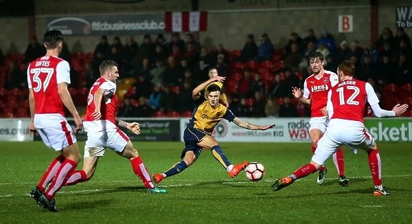 Jamie Paterson's Shot: Fleetwood Town vs. Bristol City - Emirates FA Cup Third Round Replay