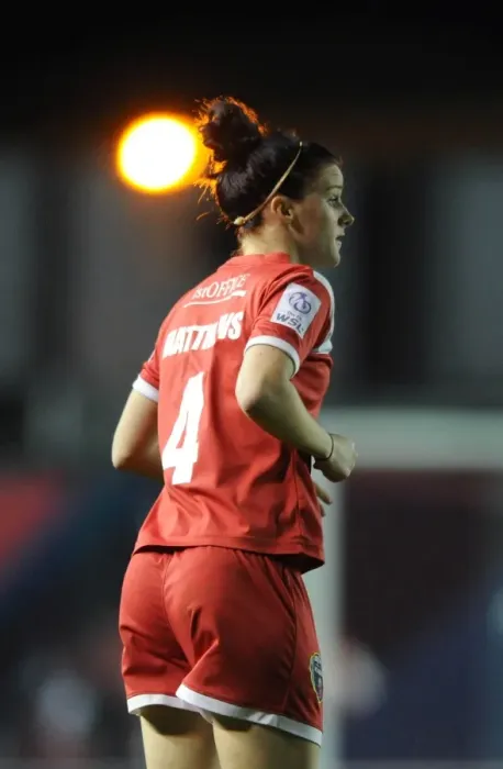 Framed Print : Jasmine Matthews in Action: Bristol Academy vs. FC Barcelona - Women's Champions League, Ashton Gate Framed Print : Jasmine Matthews in Action: Bristol Academy vs. FC Barcelona - Women's Champions League, Ashton Gate