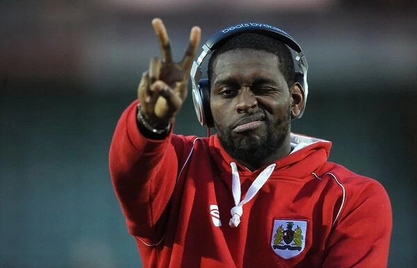 Jay Emmanuel-Thomas in Action: Bristol City vs Yeovil Town, Sky Bet League One, 10 March 2015