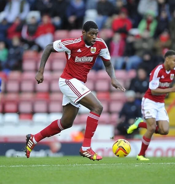 Jay Emmanuel-Thomas in Action: Bristol City vs Oldham Athletic, Sky Bet League One, 2013