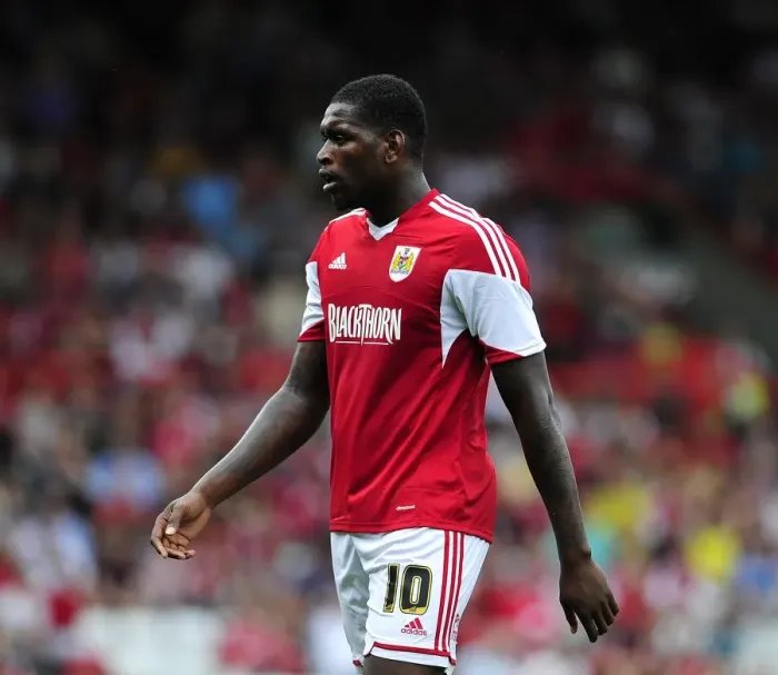 Framed Print : Jay Emmanuel-Thomas in Action: Bristol City vs Bradford City, Sky Bet League One, 2013 (Ashton Gate) Framed Print : Jay Emmanuel-Thomas in Action: Bristol City vs Bradford City, Sky Bet League One, 2013 (Ashton Gate)