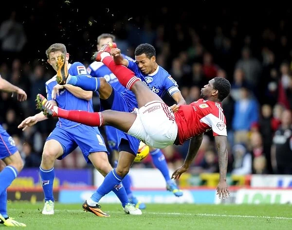 Jay Emmanuel-Thomas's Thrilling Overhead Kick: Bristol City vs Oldham Athletic, Sky Bet League One, 2013