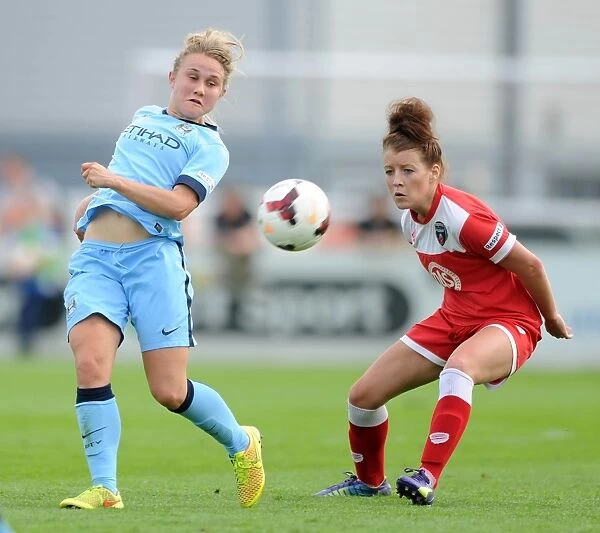 Jemma Rose in Action: Bristol Academy vs Manchester City Women's Super League Match