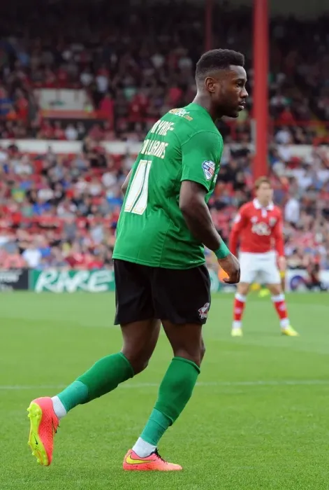 Framed Print : Jennison Myrie-Williams in Action: Bristol City vs Scunthorpe United, Sky Bet League One, Ashton Gate, September 6, 2014