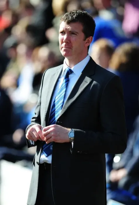 Framed Print : Jim Gannon Leads Peterborough Against Bristol City in Championship Clash, March 2010 Framed Print : Jim Gannon Leads Peterborough Against Bristol City in Championship Clash, March 2010