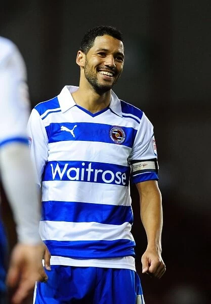 Jobi McAnuff of Reading in Action against Bristol City in Championship Match, September 27, 2011