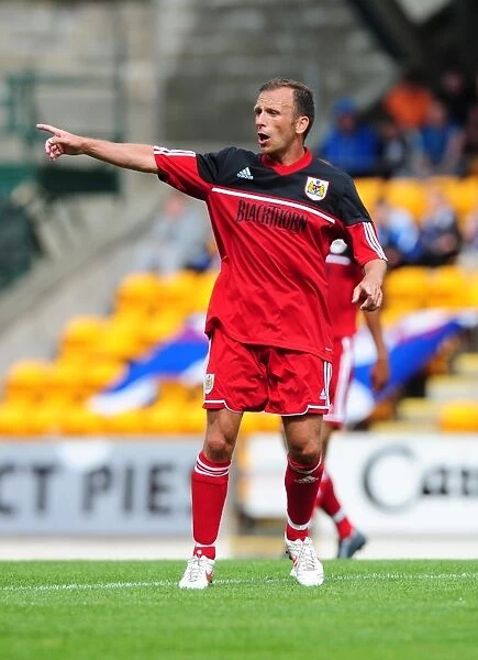Jody Morris in Action: Bristol City vs. St Johnstone, Pre-Season Friendly, 2012