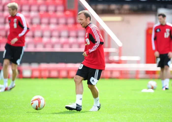 Framed Print : Jody Morris at Bristol City Football Club's Pre-Season Open Day (August 3, 2012) Framed Print : Jody Morris at Bristol City Football Club's Pre-Season Open Day (August 3, 2012)