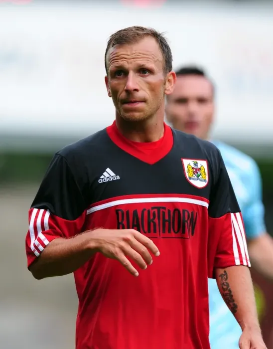 Framed Print : Jody Morris Emotional Return: St Johnstone vs. Bristol City Pre-Season Friendly, McDiarmid Park, Perth, 2012 Framed Print : Jody Morris Emotional Return: St Johnstone vs. Bristol City Pre-Season Friendly, McDiarmid Park, Perth, 2012