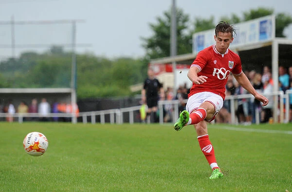 Joe Bryan in Action: Bristol City FC's Pre-Season Friendly, 2015