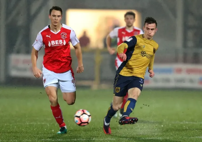 Framed Print : Joe Bryan in Action: FA Cup Third Round Replay at Fleetwood Town's Highbury Stadium Framed Print : Joe Bryan in Action: FA Cup Third Round Replay at Fleetwood Town's Highbury Stadium