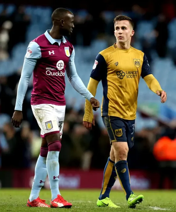 Framed Print : Joe Bryan vs. Albert Adomah: Clash of Wings at Villa Park, 2017 - Sky Bet Championship Showdown Framed Print : Joe Bryan vs. Albert Adomah: Clash of Wings at Villa Park, 2017 - Sky Bet Championship Showdown