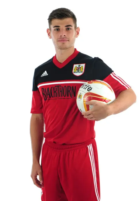 Framed Print : Joe Edwards: Focused and Ready at Ashton Gate Stadium - Bristol City FC Pre-Season Football Training Framed Print : Joe Edwards: Focused and Ready at Ashton Gate Stadium - Bristol City FC Pre-Season Football Training