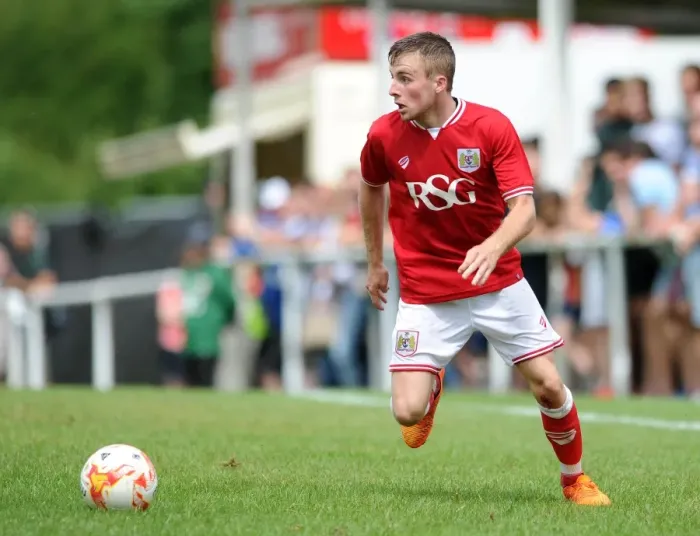 Framed Print : Joe Morrell in Action: Pre-Season Friendly, 2015 - Bristol City Football Club Framed Print : Joe Morrell in Action: Pre-Season Friendly, 2015 - Bristol City Football Club