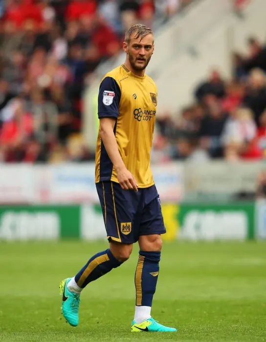 Framed Print : Joel Ekstrand of Bristol City in Action against Rotherham United, Sky Bet Championship (Rotherham v Bristol City)