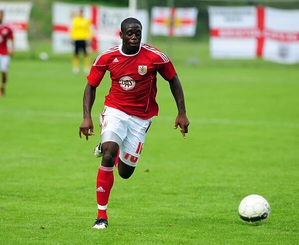 John Akinde in Action: Vallens IF vs. Bristol City