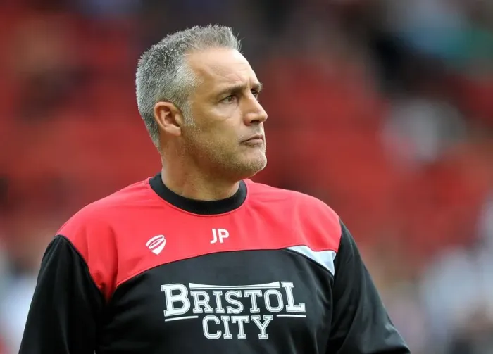 Framed Print : John Pemberton, Bristol City Coach, during the Sky Bet Championship match against Derby County at Ashton Gate Stadium, September 17, 2016