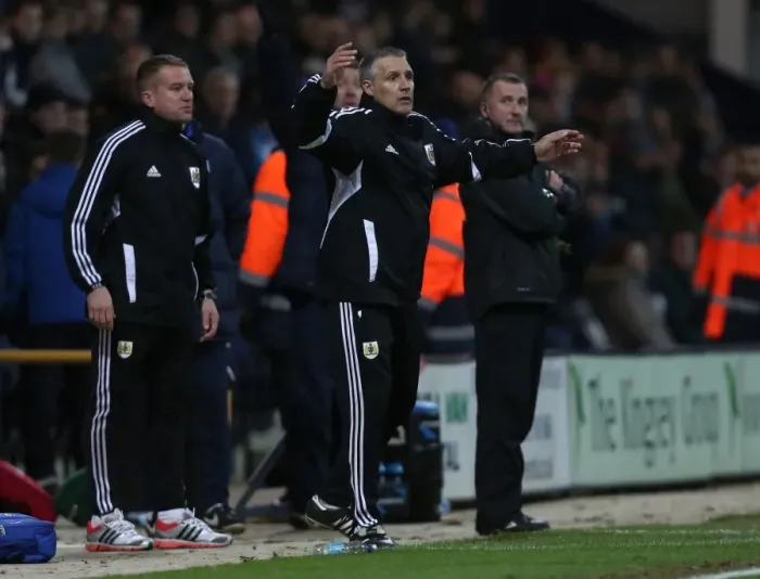 Framed Print : John Pemberton Leads Bristol City in Sky Bet League One Battle at Deepdale against Preston North End, November 2013 Framed Print : John Pemberton Leads Bristol City in Sky Bet League One Battle at Deepdale against Preston North End, November 2013