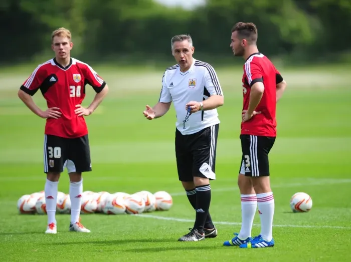 Framed Print : John Pemberton Leads Pre-Season Training at Bristol City FC Framed Print : John Pemberton Leads Pre-Season Training at Bristol City FC