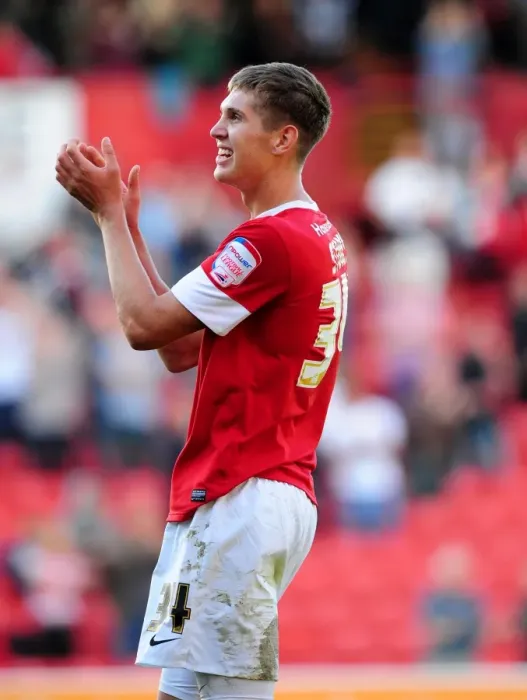 Framed Print : John Stones's Euphoric Moment: Barnsley's 1-0 Victory over Bristol City, September 1, 2012 Framed Print : John Stones's Euphoric Moment: Barnsley's 1-0 Victory over Bristol City, September 1, 2012