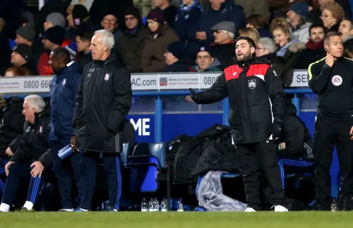 Framed Print : Johnson and McCarthy Face Off: Ipswich Town vs. Bristol City Championship Clash (December 2016) Framed Print : Johnson and McCarthy Face Off: Ipswich Town vs. Bristol City Championship Clash (December 2016)