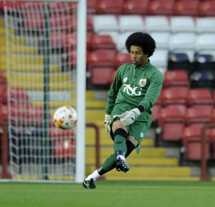 Framed Print : Jojo Wollacott in Action: Bristol City U21s vs Crystal Palace U21s at Ashton Gate Framed Print : Jojo Wollacott in Action: Bristol City U21s vs Crystal Palace U21s at Ashton Gate