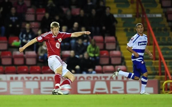 Jon Stead Scores: Bristol City's Victory Moment Against QPR in Npower Championship (22 / 10 / 2010)
