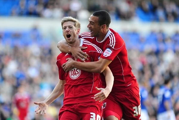 Jon Stead's Double: Bristol City Leads Cardiff City 2-0 in Npower Championship (October 16, 2010)