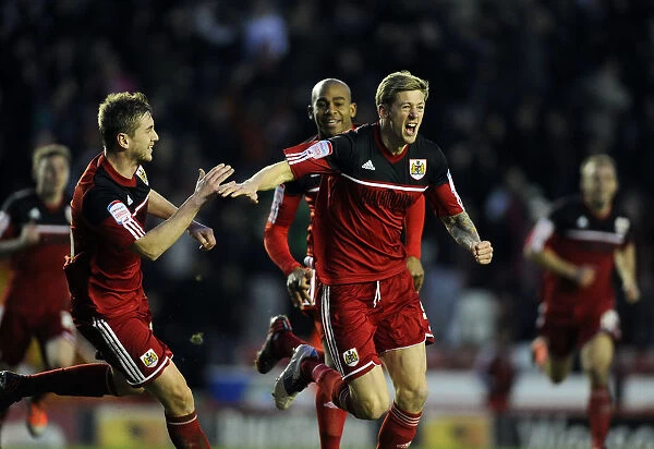 Jon Stead's Game-Winning Goal: Bristol City Triumphs Over Ipswich Town in Championship Match, January 2013