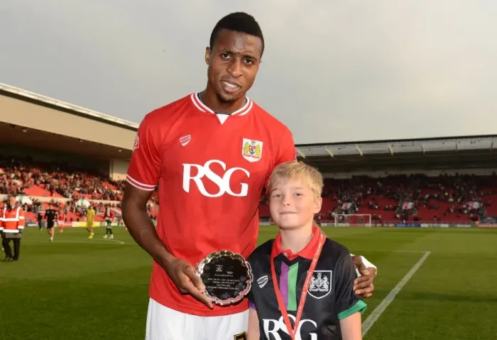 Framed Print : Jonathan Kodjia Named Man of the Match as Bristol City Tops MK Dons in Sky Bet Championship Framed Print : Jonathan Kodjia Named Man of the Match as Bristol City Tops MK Dons in Sky Bet Championship