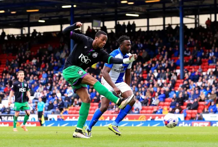 Framed Print : Jonathan Kodjia Scores First Goal: Blackburn Rovers vs. Bristol City, Sky Bet Championship (23rd April 2016) Framed Print : Jonathan Kodjia Scores First Goal: Blackburn Rovers vs. Bristol City, Sky Bet Championship (23rd April 2016)