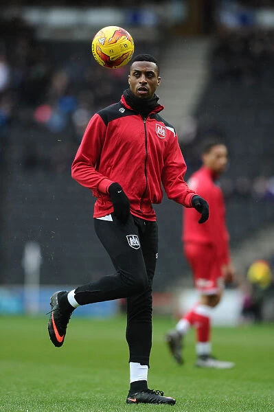 Jonathan Kodjia Strikes for Bristol City against Milton Keynes Dons, 2016