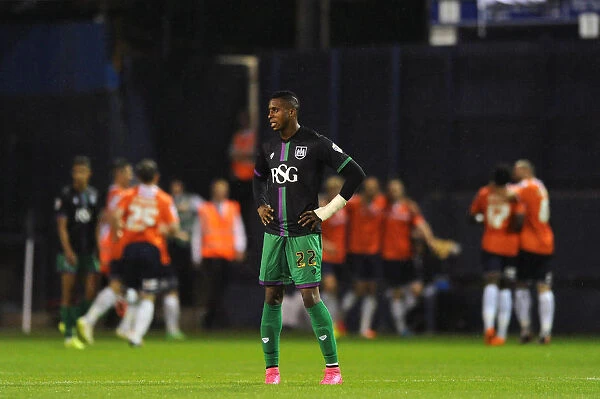 Jonathan Kodjia's Disappointment: Luton Town Celebrates After Eliminating Bristol City